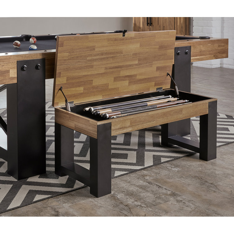 American Heritage Wood Flip Top Storage Bench Wayfair